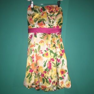 Strapless Short Dress